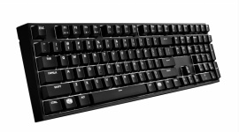 Cooler Master: klawiatury, które rozświetlą mrok LIFESTYLE, IT i technologie - Do nocnych potyczek niektórzy gracze wolą klawiaturę z jasnym podświetleniem, które niekoniecznie jest w stanie zaoferować model RGB. Dla nich właśnie Cooler Master przygotował MasterKeys Pro L White i nieco mniejszą Pro M White.