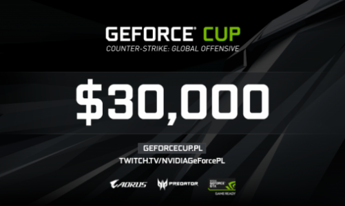Międzynarodowy turniej NVIDIA GEFORCE CUP 2017 – pula nagród 30 000USD!