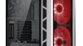 H500P Mesh White: nowa, odświeżona wersja popularnej obudowy LIFESTYLE, IT i technologie - Po upłynięciu kilku miesięcy od premiery MasterCase H500P, producent zdecydował się na wypuszczenie odświeżonej wersji obudowy. Oprócz zmiany koloru na biały, nowy model charakteryzuje się też panelem przednim wykonanym z siatki.