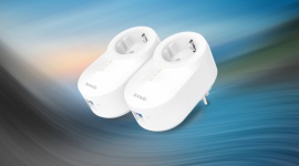 Tenda PH6 - Gigabitowy adapter Powerline z gniazdem zasilania LIFESTYLE, IT i technologie - PH6 to Powerline przeznaczony do strumieniowego przesyłania obrazu 3D/HD i udostępniania rozrywki domowej. Dzięki najnowszej technologii Homeplug AV2, PH6 wykorzystuje istniejący obwód elektryczny, oferując prędkość transmisji do 1000 Mb/s.