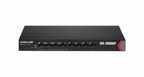 Edimax Pro GS-3008P – 8-portowy switch Web Smart