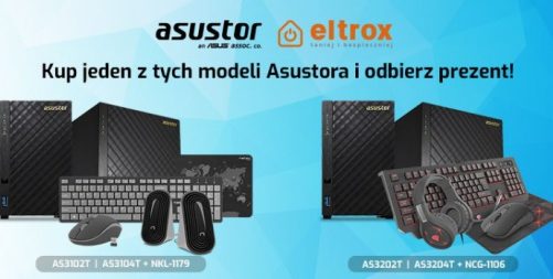 Asustor: kup NAS-a i zdobądź atrakcyjne akcesoria komputerowe
