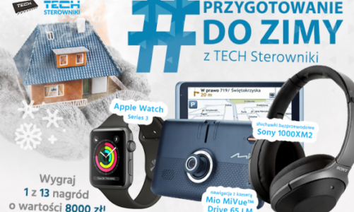 Moc atrakcyjnych nagród do wygrania w zimowym konkursie TECH Sterowniki