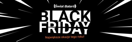 Świat Baterii świętuje Black Friday