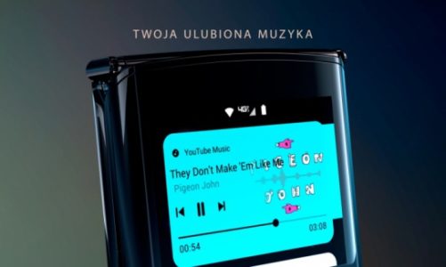 Nowe funkcje wyświetlacza Quick View w Motorola razr z Androidem™ 10
