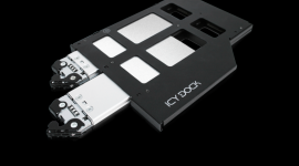 Zamień kieszeń CD/DVD na 2 dyski SSD M.2 NVMe z Icy Dock MB852M2PO-B LIFESTYLE, IT i technologie - ToughArmor MB852M2PO-B zamienia starszą kieszeń CD/DVD na 2 szybkie dyski SSD M.2 NVMe.